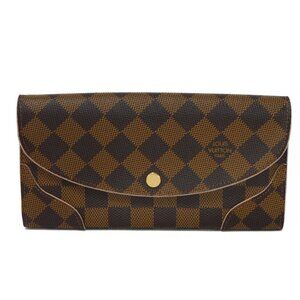 LOUIS VUITTON Brown Damier Wallet